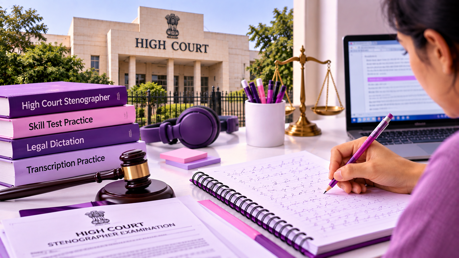 High Court Stenographer Preparation