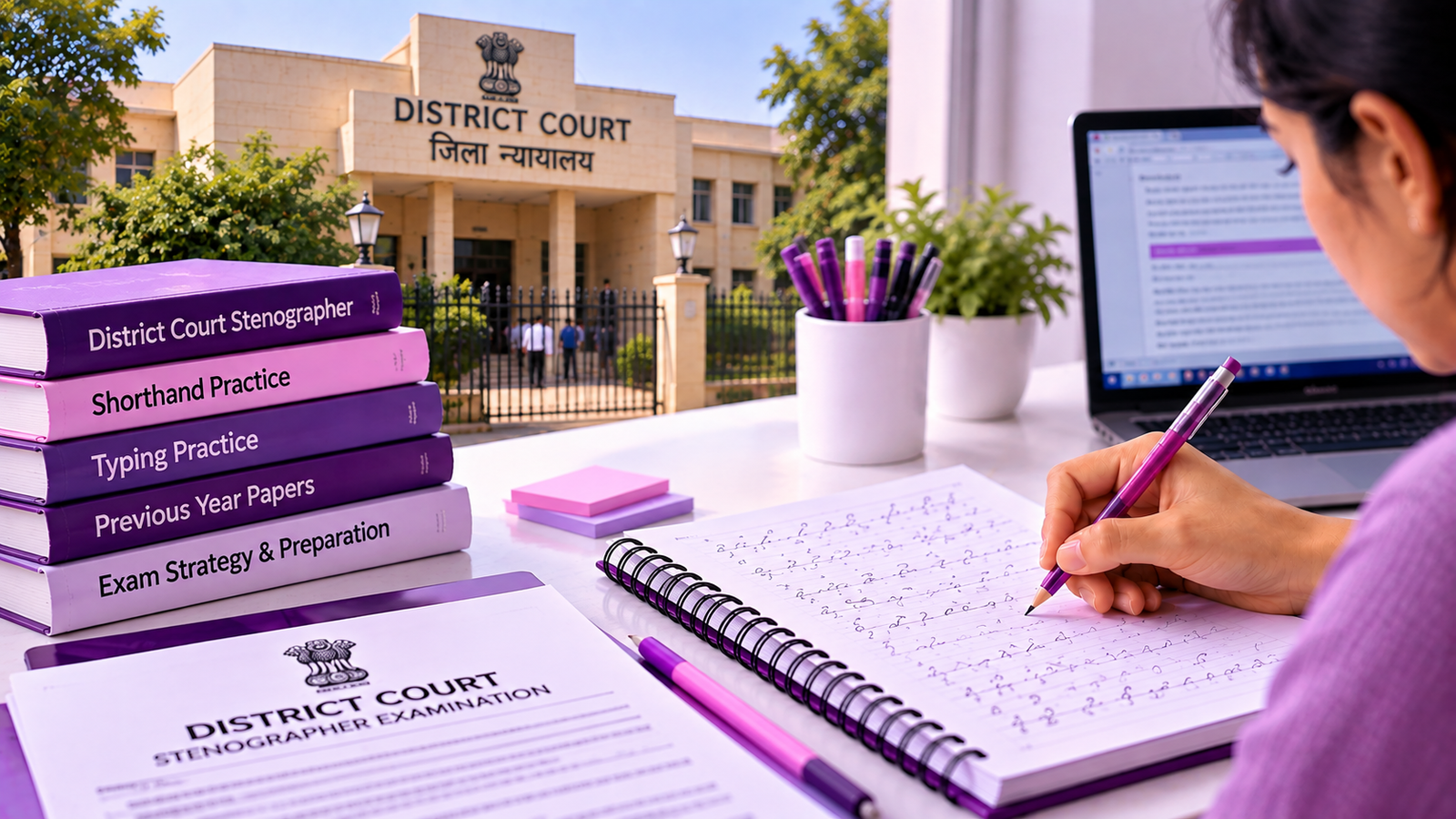 District Court Stenographer Preparation