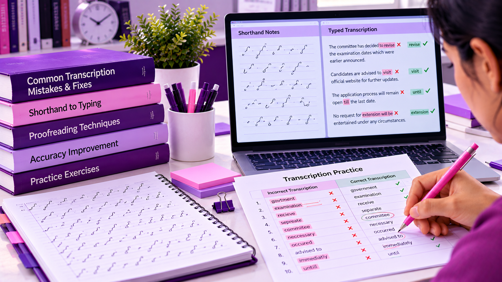 Common Transcription Mistakes & Fixes