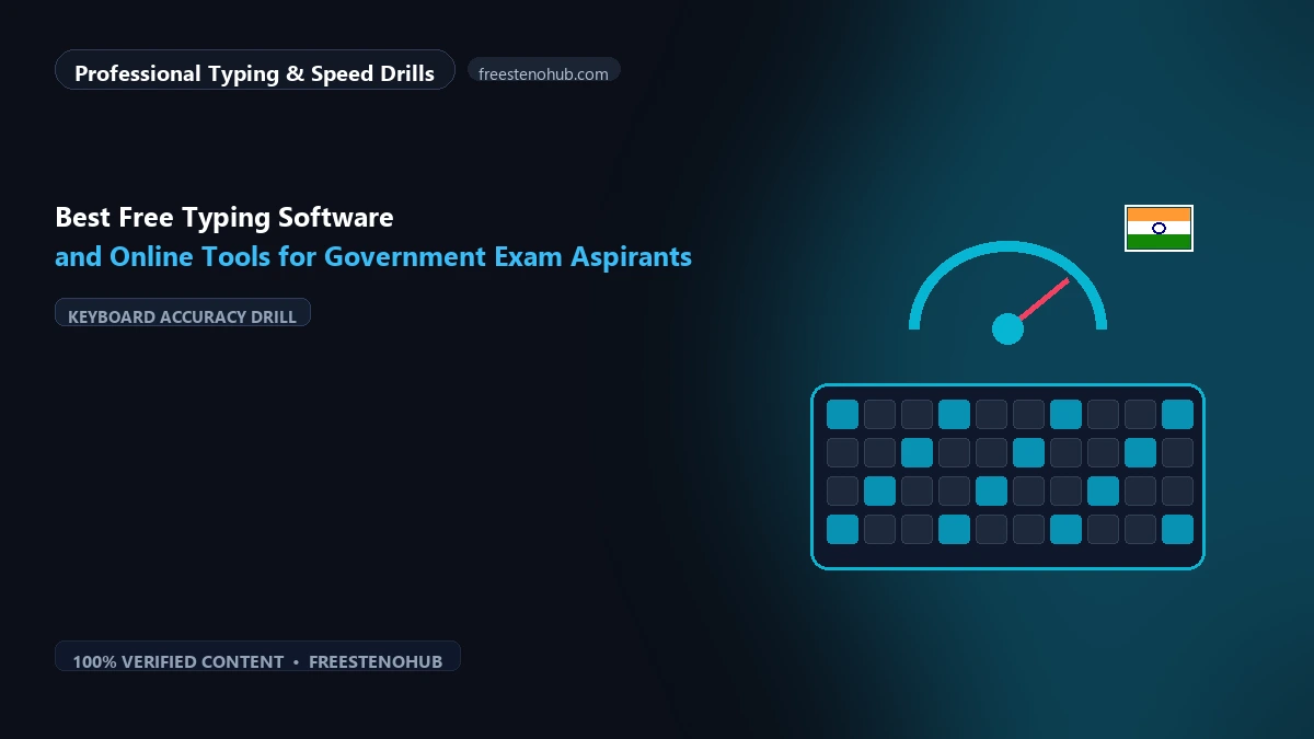 Best Free Typing Software and Online Tools for Government Exam Aspirants