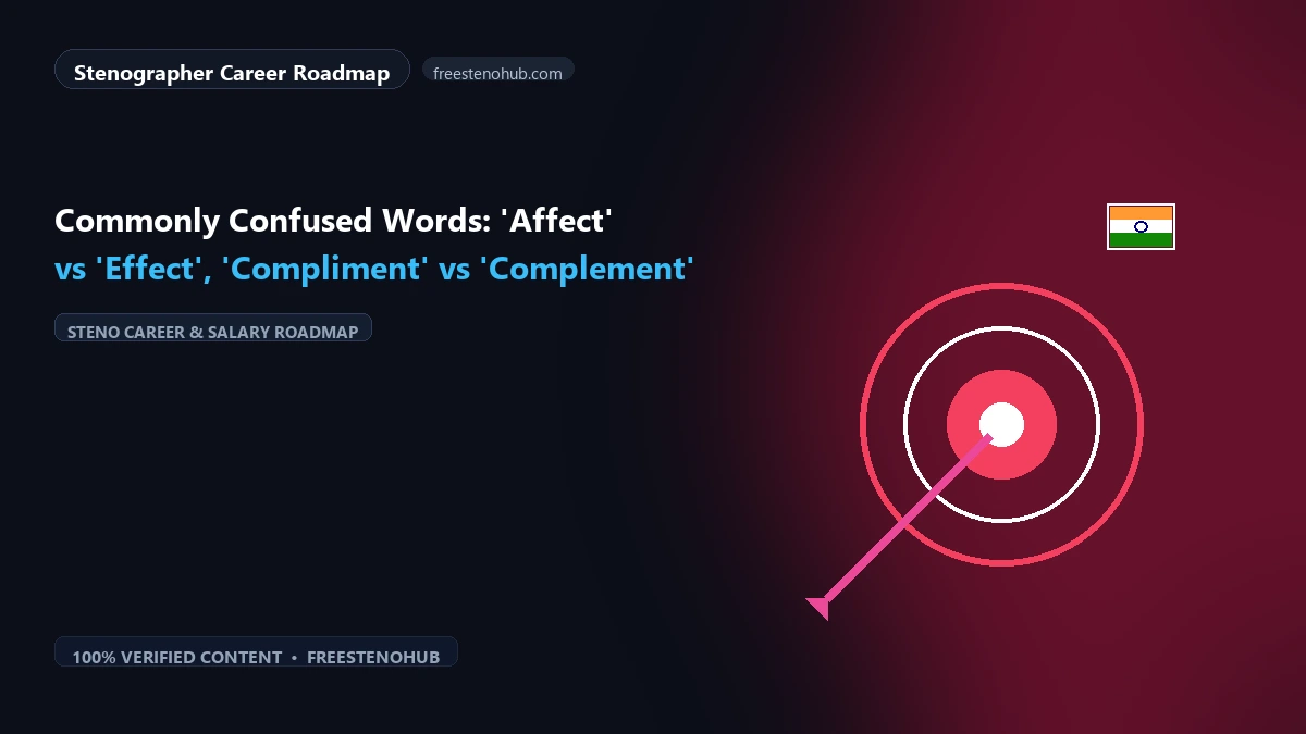 Commonly Confused Words: 'Affect' vs 'Effect', 'Compliment' vs 'Complement'