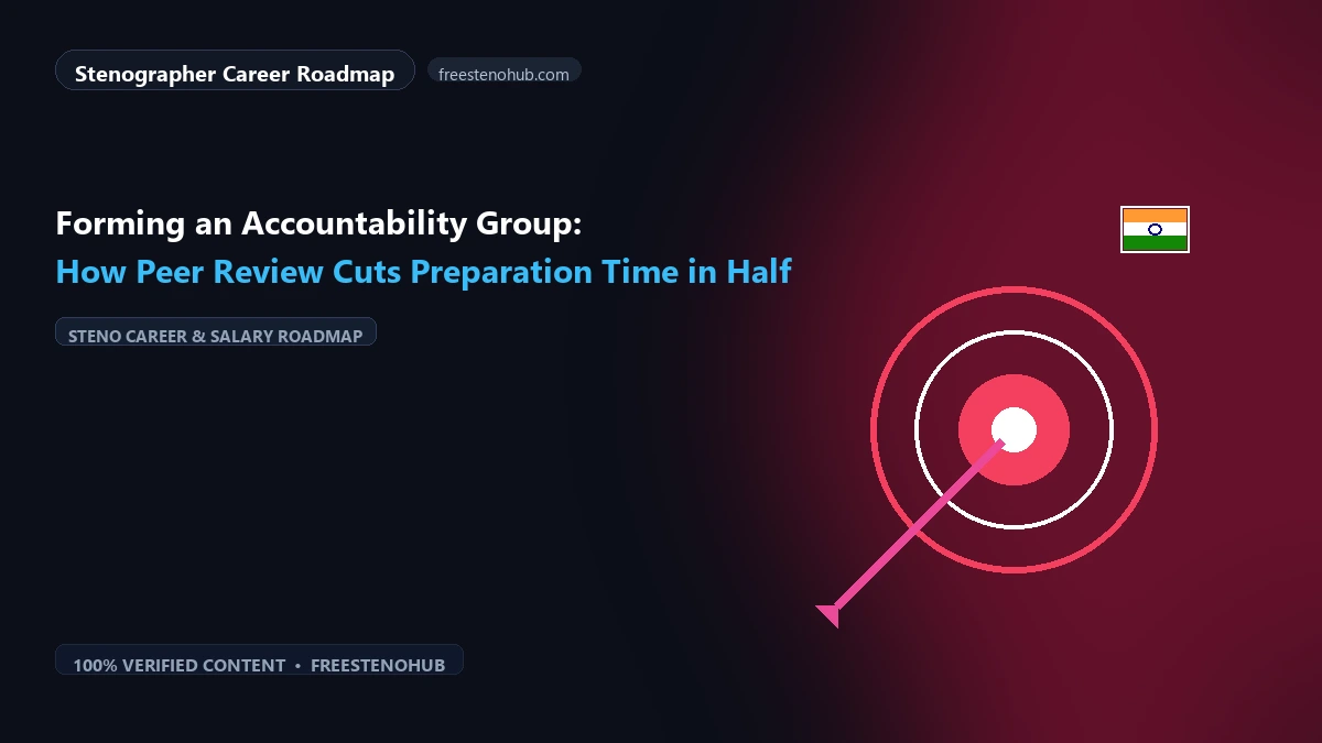 Forming an Accountability Group: How Peer Review Cuts Preparation Time in Half