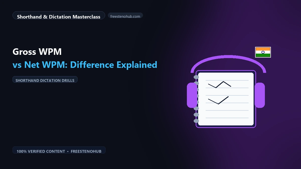 Gross WPM vs Net WPM: Difference Explained