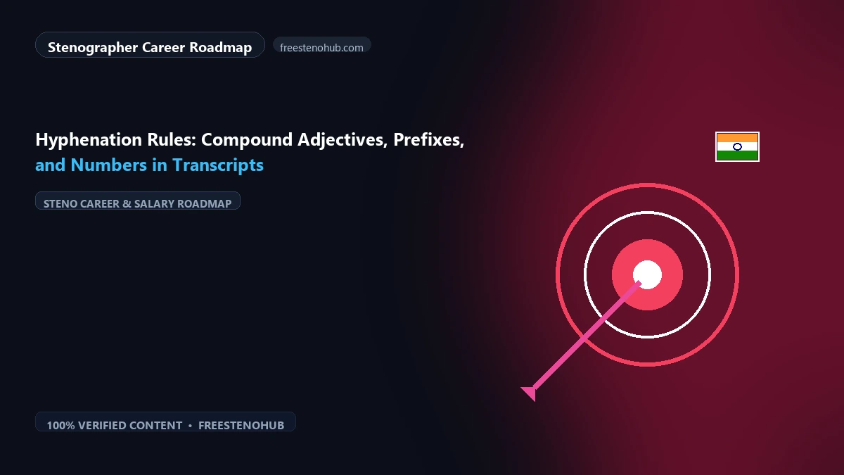 Hyphenation Rules: Compound Adjectives, Prefixes, and Numbers in Transcripts