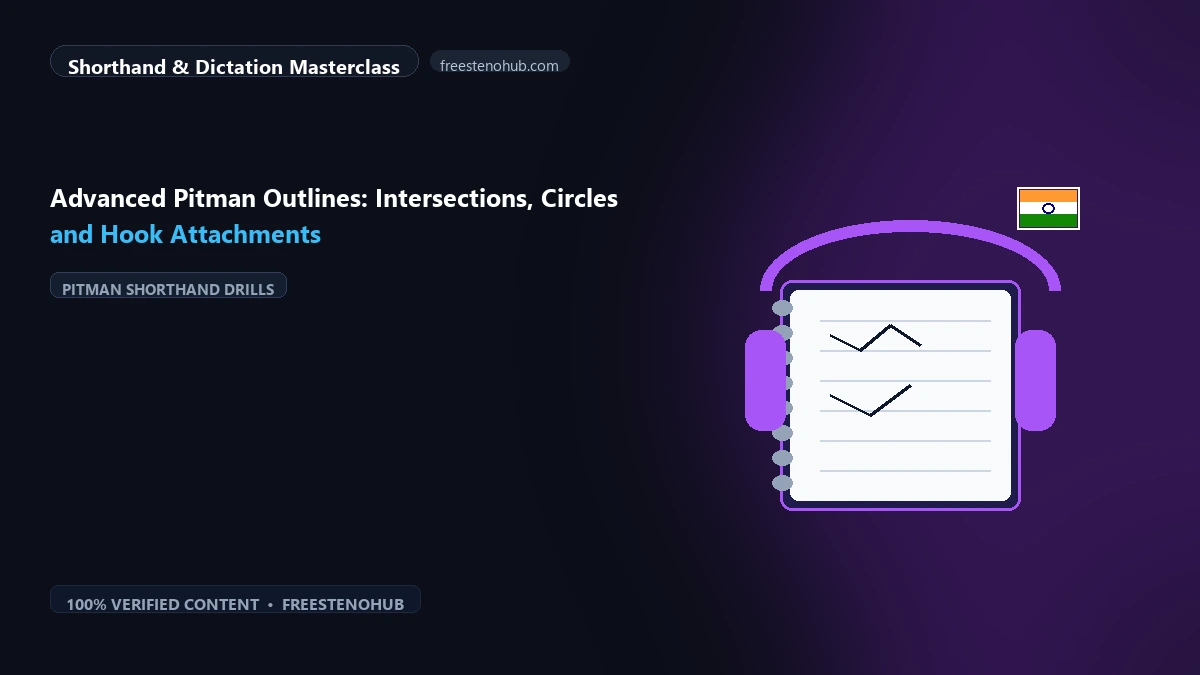 Advanced Pitman Outlines: Intersections, Circles and Hook Attachments