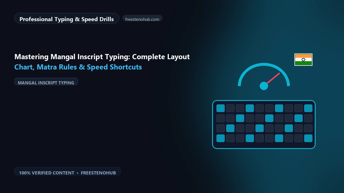 Mastering Mangal Inscript Typing: Complete Layout Chart, Matra Rules & Speed Shortcuts