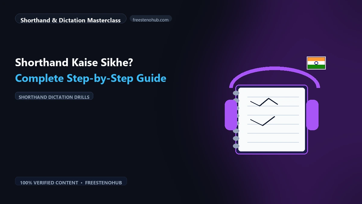 Shorthand Kaise Sikhe? Complete Step-by-Step Guide
