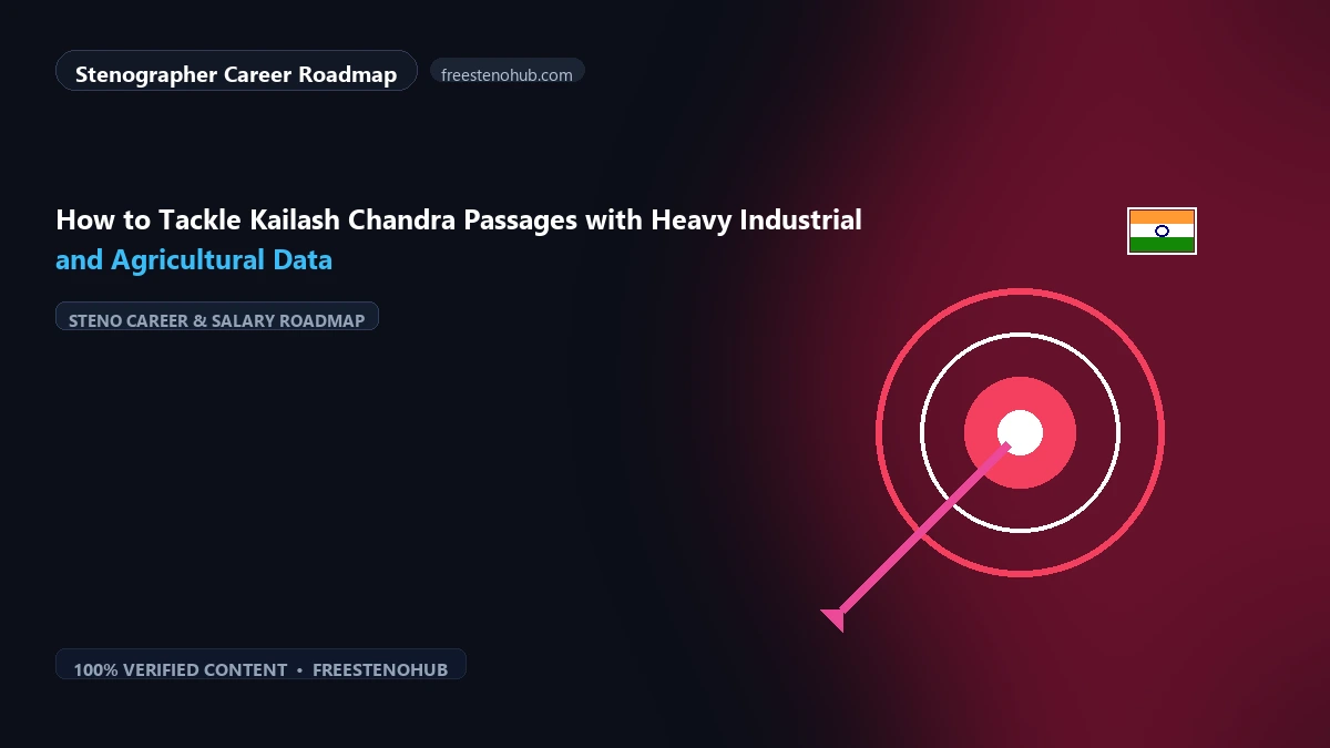 How to Tackle Kailash Chandra Passages with Heavy Industrial and Agricultural Data