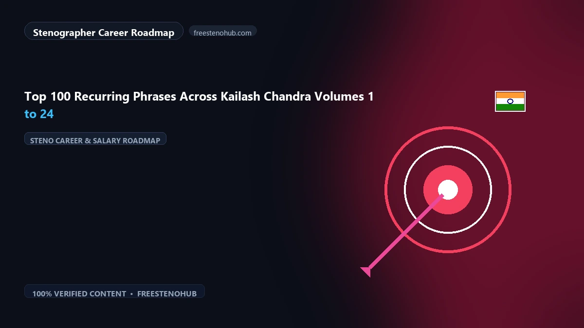 Top 100 Recurring Phrases Across Kailash Chandra Volumes 1 to 24