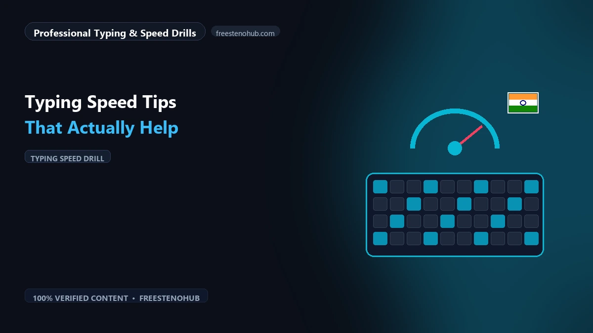 Typing Speed Tips That Actually Help