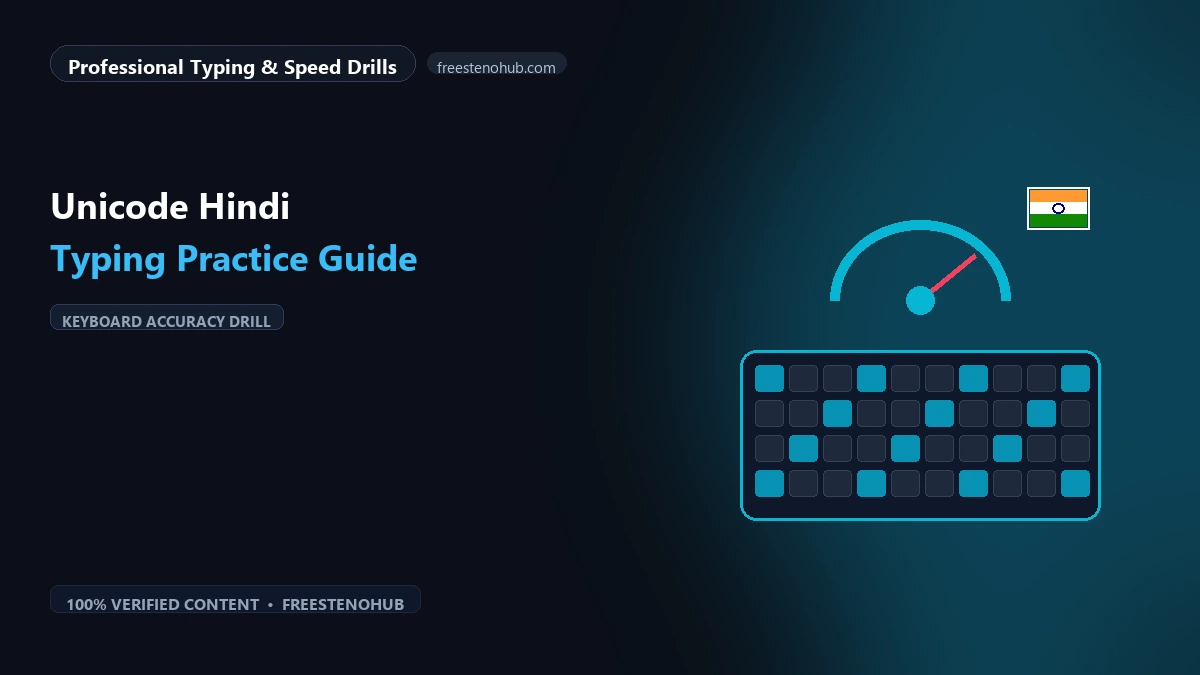 Unicode Hindi Typing Practice Guide