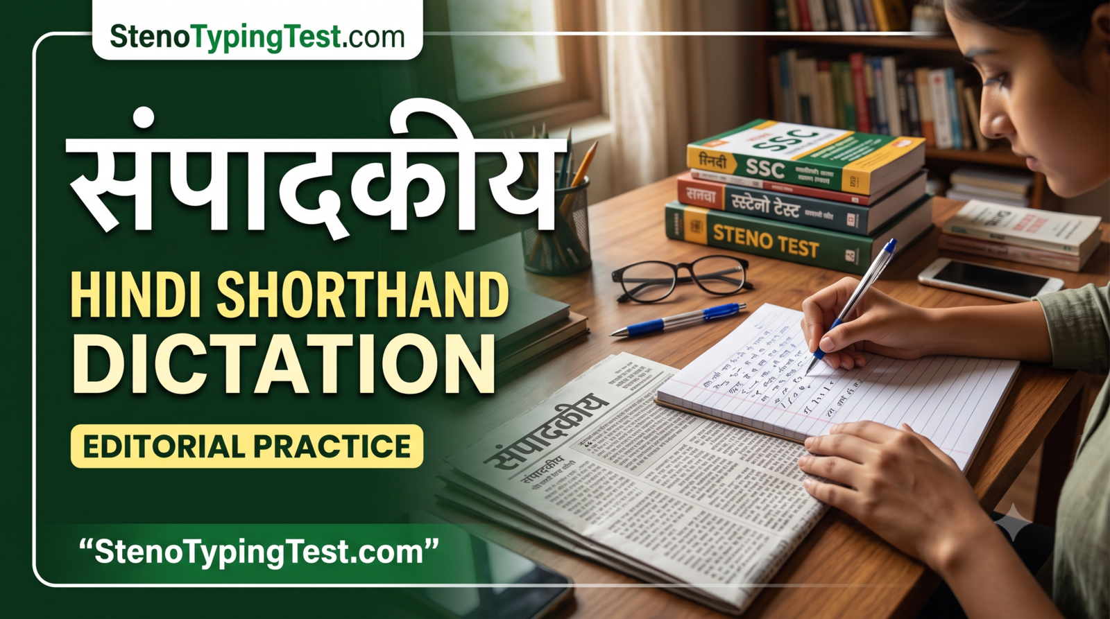 संपादकीय Dictation