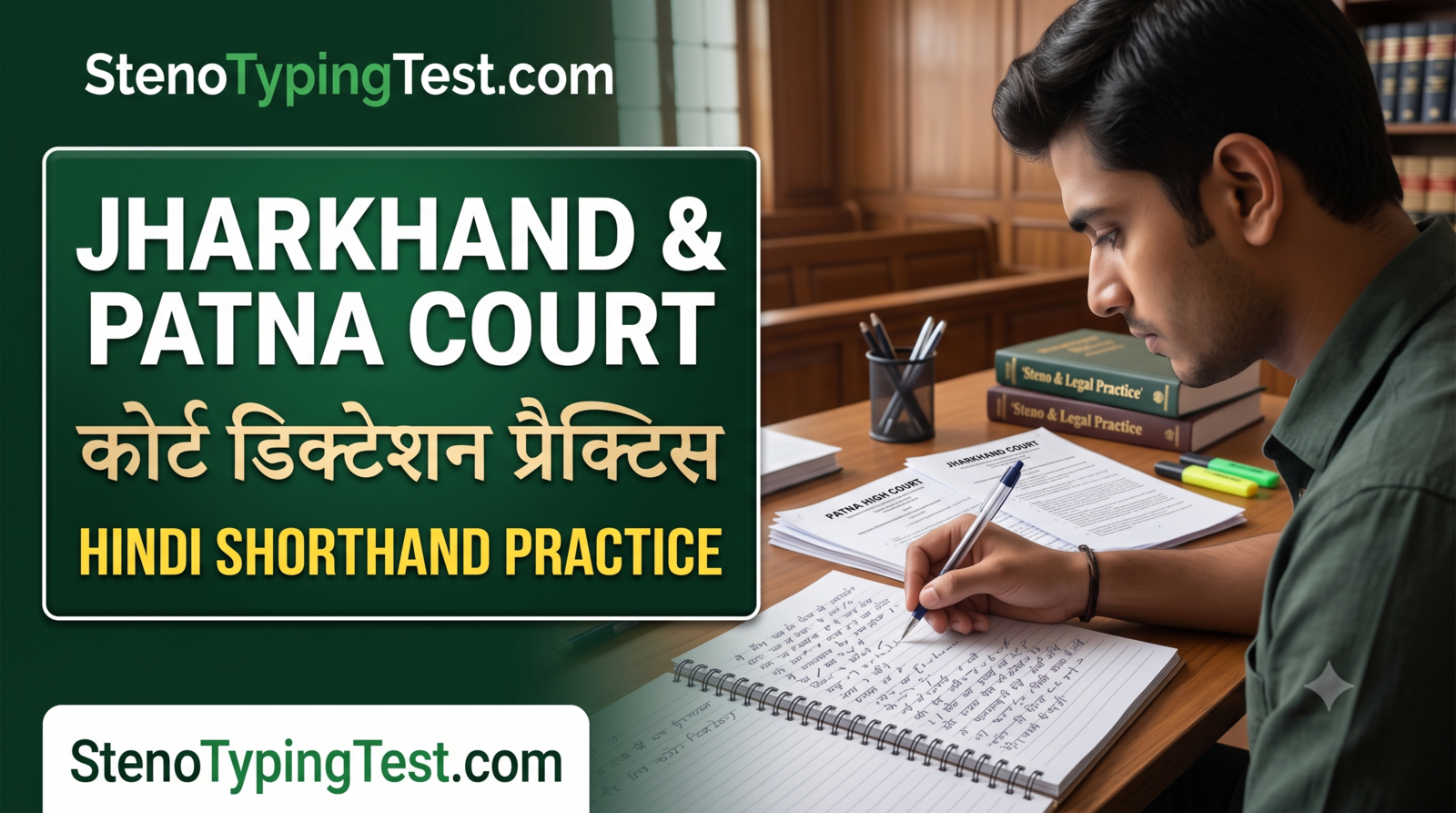 Jharkhand & Patna Court Dictation Practice