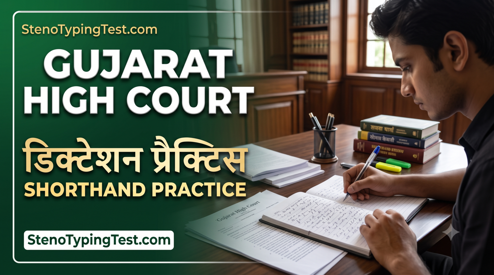 Gujarat High Court Dictation Practice