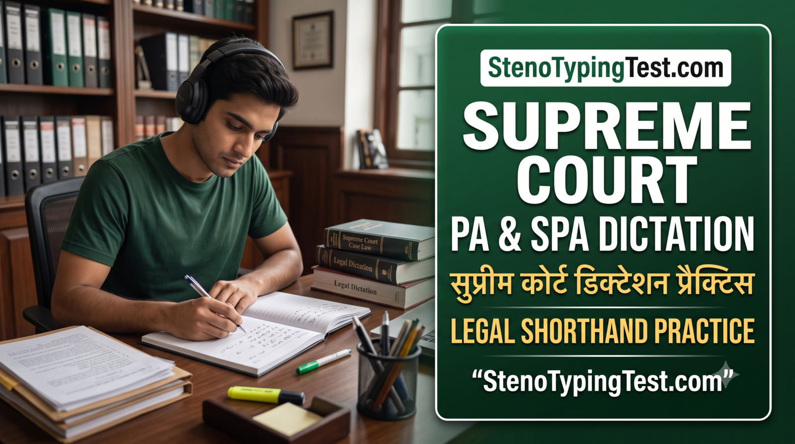 Supreme Court PA & SPA Dictation Practice